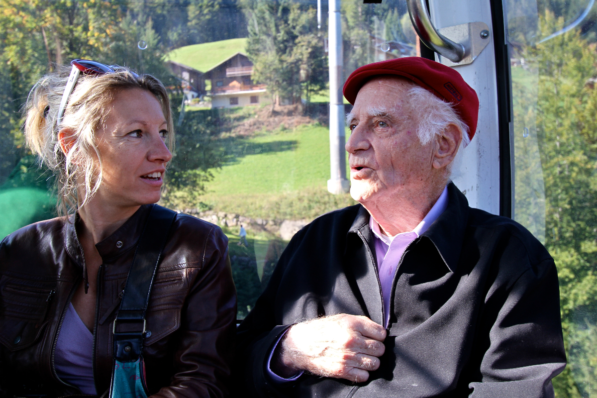 Cathy Jolibert et Michel Serres